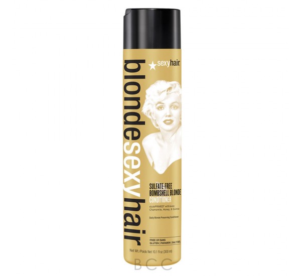 Sexy Hair Blonde Sexy Hair Sulfate-Free Bombshell Blonde Conditioner Балсам за луксозно русо 300ml